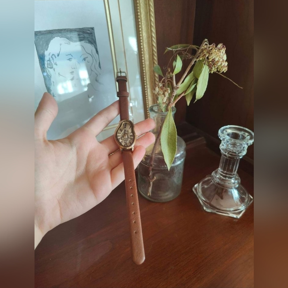 Dali melting clock watch